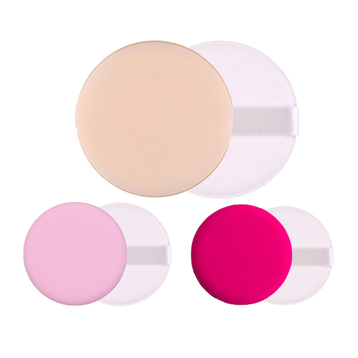 Makeup Organisation & Storage: Air Cushion Puff Powder Foundation Makeup Cosmetic Sponge BB CC Cream Face - Pink