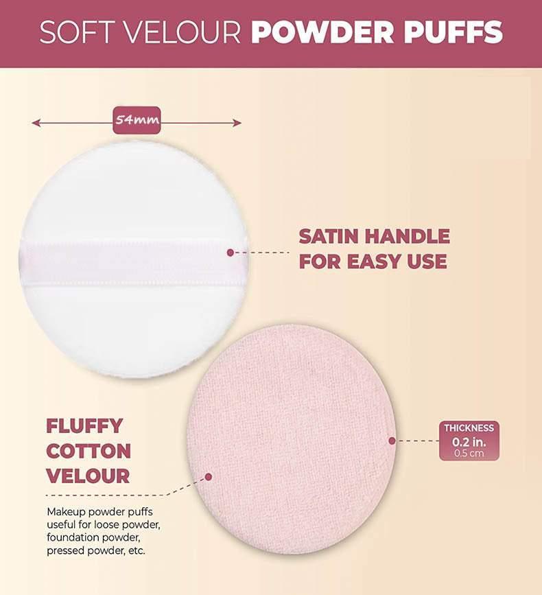 Makeup Organisation & Storage: Air Cushion Puff Powder Foundation Makeup Cosmetic Sponge BB CC Cream Face - Rose Red