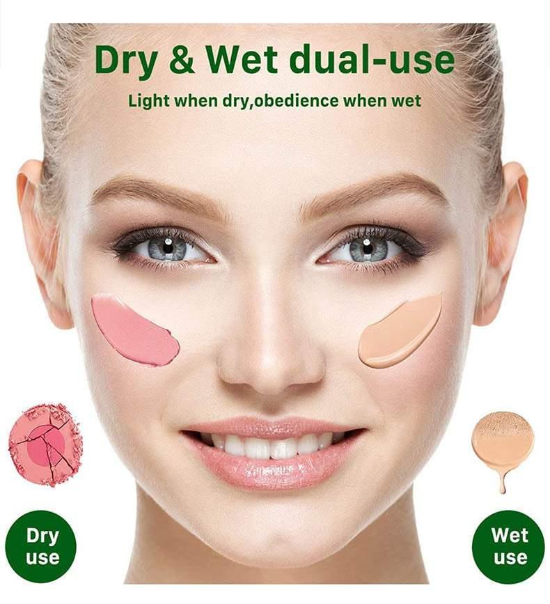 Makeup Organisation & Storage: Air Cushion Puff Powder Foundation Makeup Cosmetic Sponge BB CC Cream Face - Rose Red