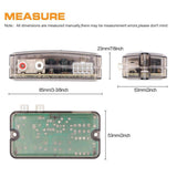 Automotive Parts: Car High to Low Frequency Converter Auto Stereo Line Speaker Level Adapter TD22