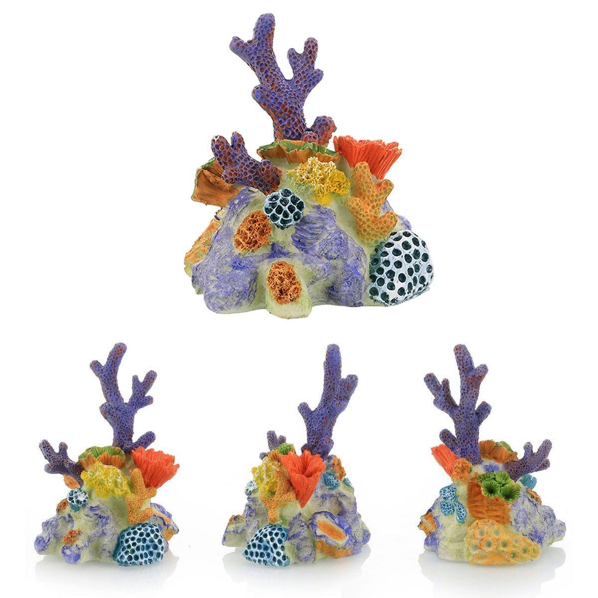Aquarium Decor: Aquarium Resin Coral Decorations for Fish Tank Marine Simulation Micro Landscape - GH0740