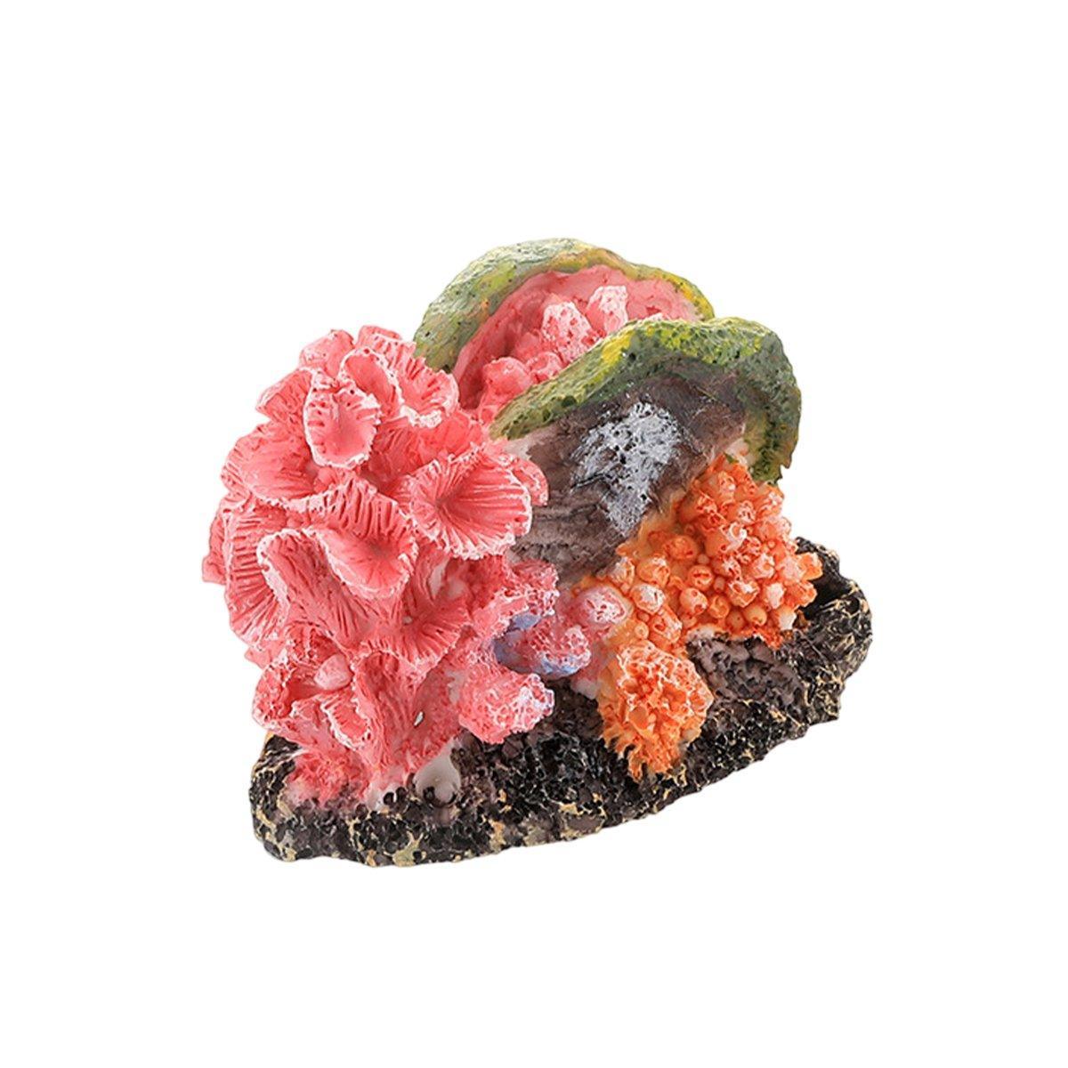 Aquarium Decor: Aquarium Resin Coral Decorations for Fish Tank Marine Simulation Micro Landscape - GH0740