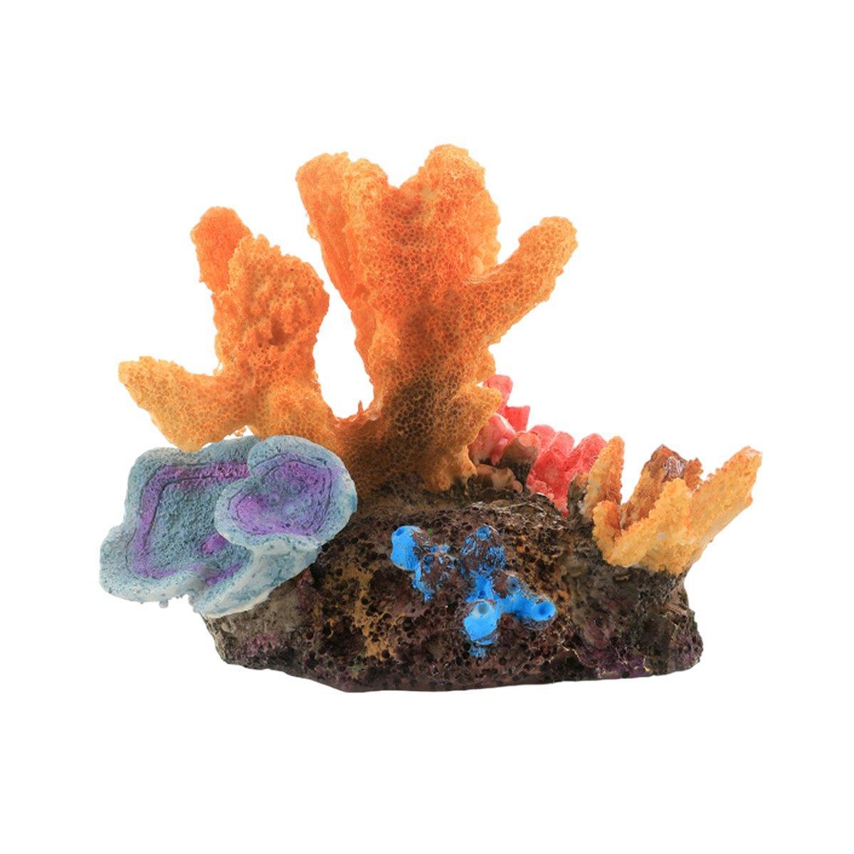 Aquarium Decor: Aquarium Resin Coral Decorations for Fish Tank Marine Simulation Micro Landscape - GH0740