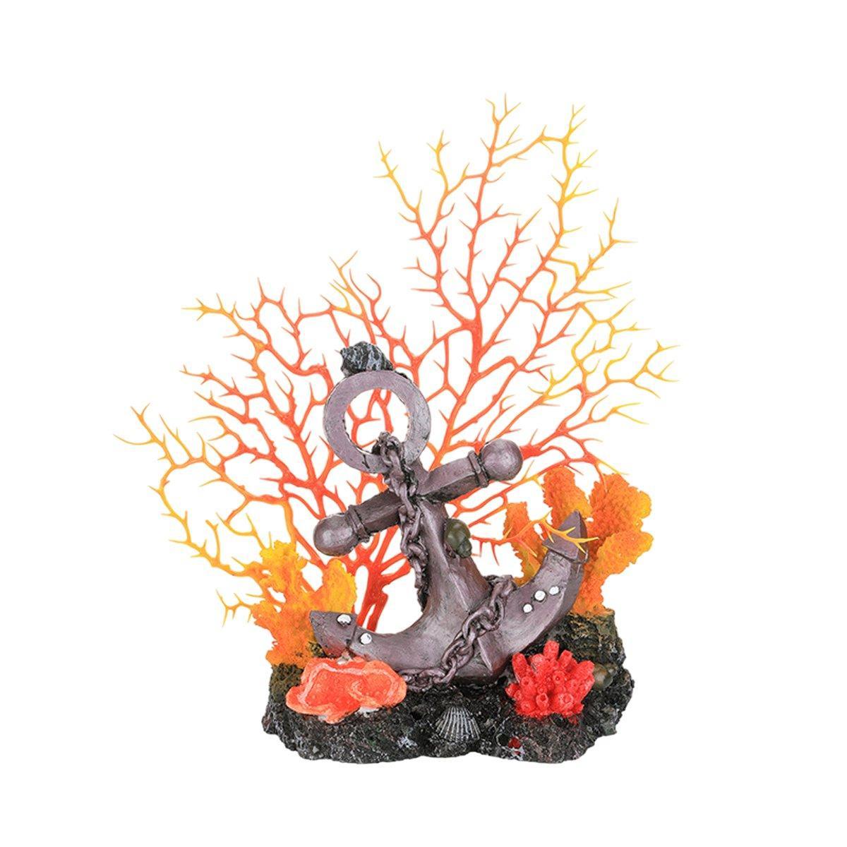 Aquarium Decor: Aquarium Resin Coral Decorations for Fish Tank Marine Simulation Micro Landscape - GH0740