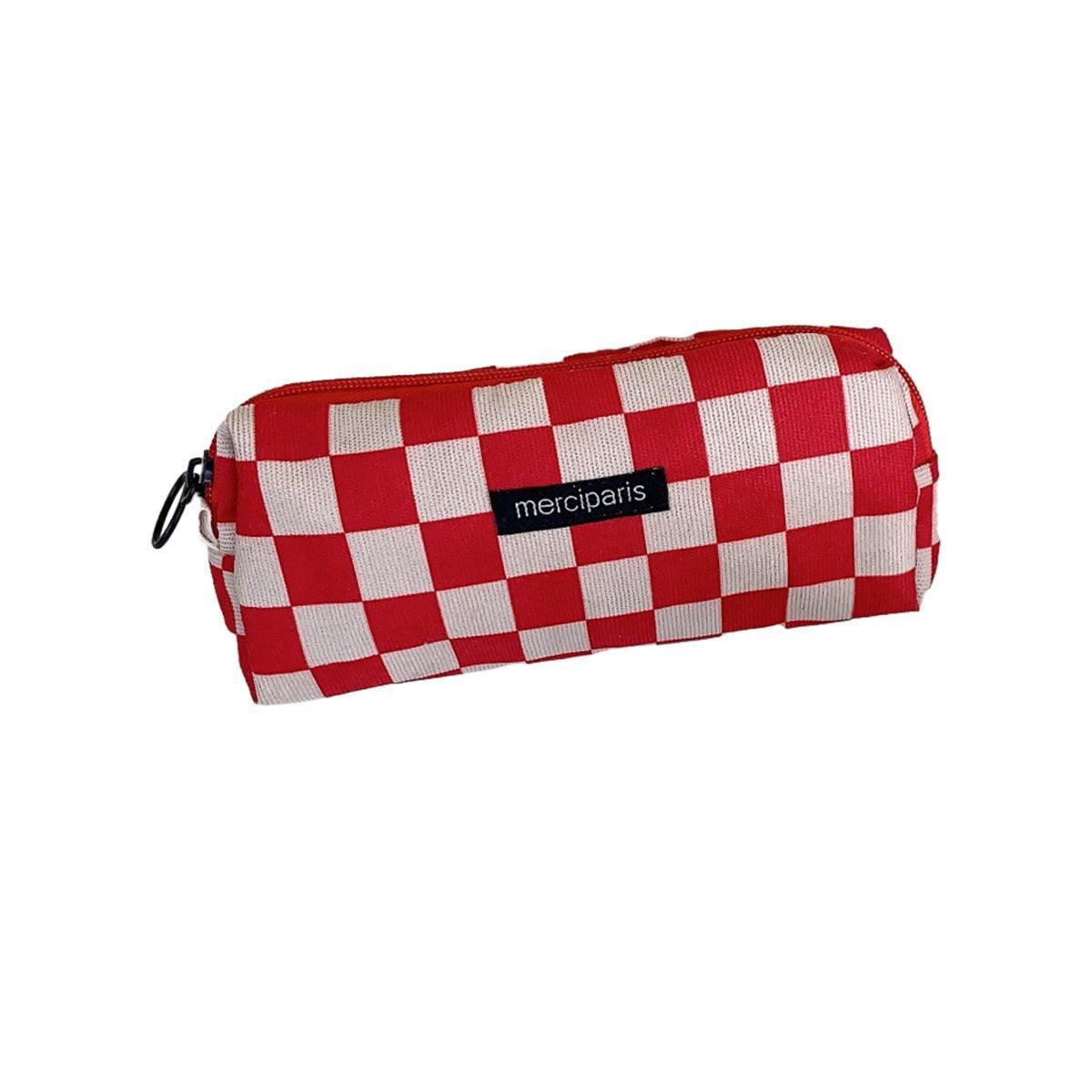 Cosmetic & Toiletry Bags: Large Capacity Pencil Case Organiser Bag Stationery Holder School Travel Pouch - Cartoon Flowers