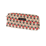 Cosmetic & Toiletry Bags: Large Capacity Pencil Case Organiser Bag Stationery Holder School Travel Pouch - Green Beige Plaid