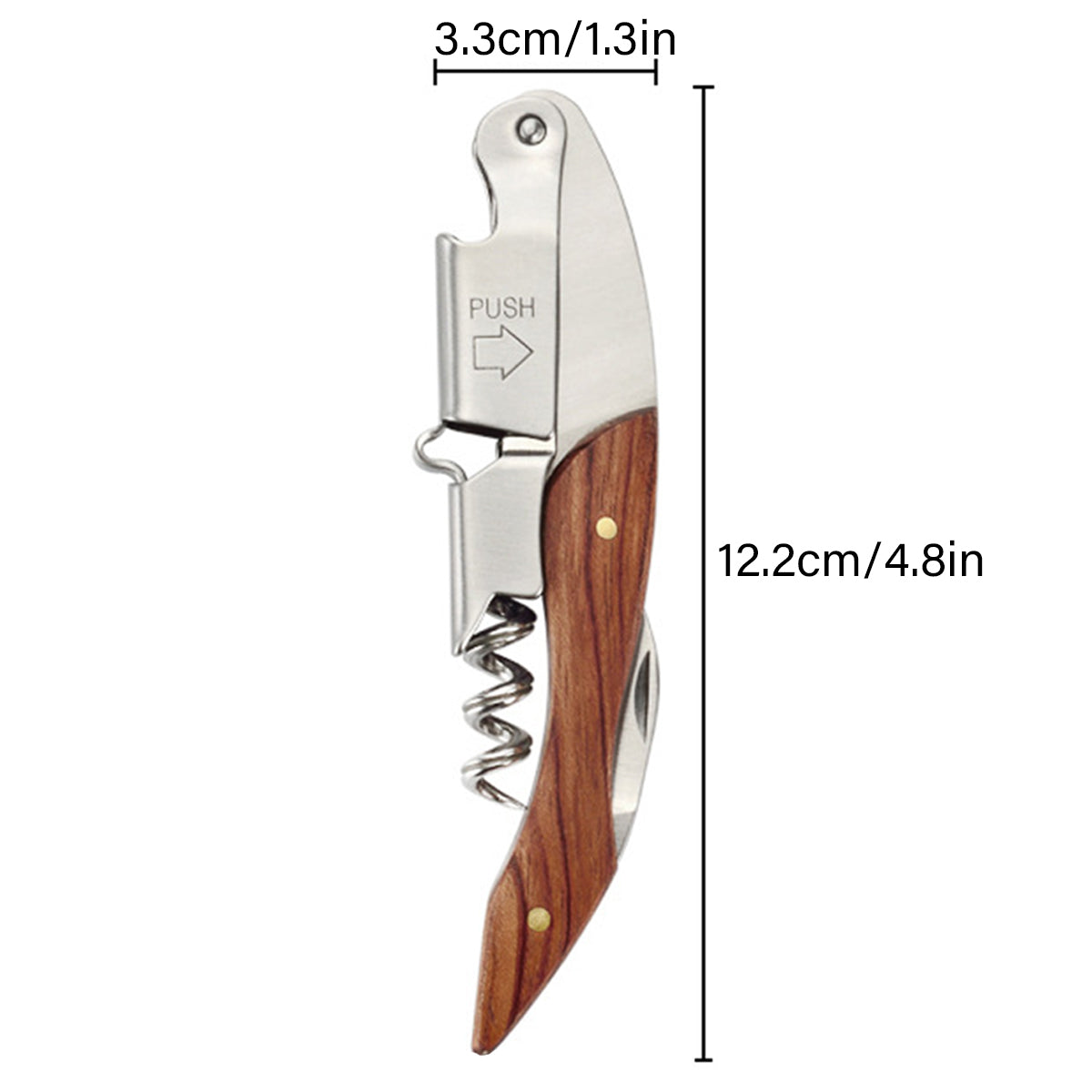 Drinkware: Multi Functional Wine Opener 4 In 1 Bottle Corkscrew Opener Wine Bar Tool Kit
