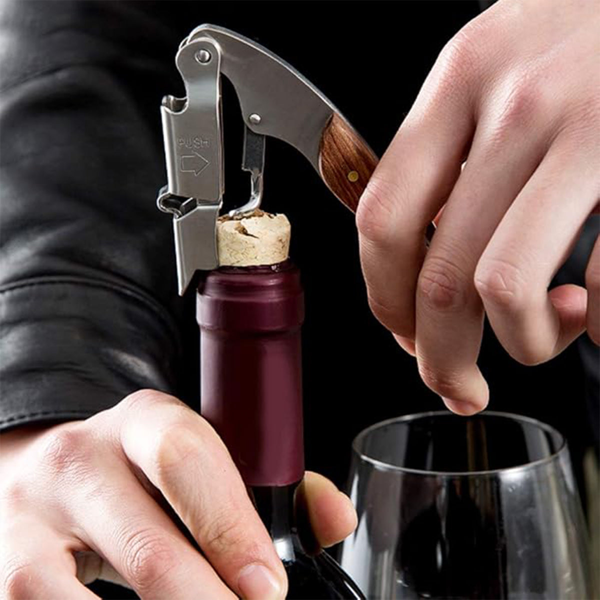 Drinkware: Multi Functional Wine Opener 4 In 1 Bottle Corkscrew Opener Wine Bar Tool Kit