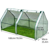 Gardening Tools: Greenhouse Cover Transparent Grid Garden Conservatory Plant Protection Tent