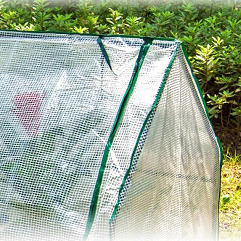 Gardening Tools: Greenhouse Cover Transparent Grid Garden Conservatory Plant Protection Tent
