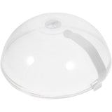 Food Storage: Microwave Safe Food Grade Plastic Splash Proof and Dustproof Heating Cover