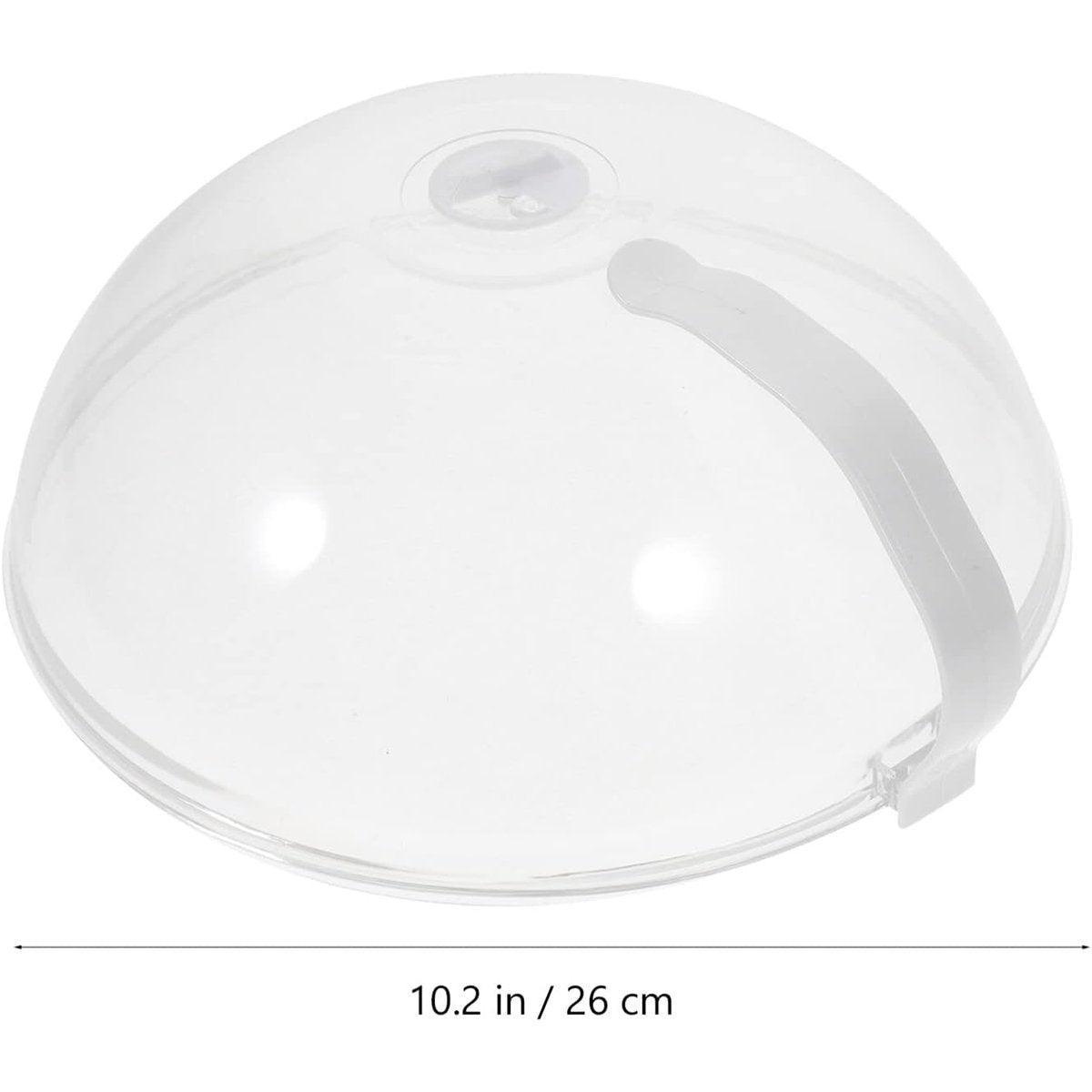 Food Storage: Microwave Safe Food Grade Plastic Splash Proof and Dustproof Heating Cover