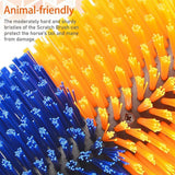 Pet Grooming Supplies: Multifunctional Livestock Brush Massage Scratching and Cleaning Rubbing Brush