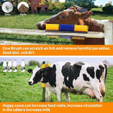 Pet Grooming Supplies: Multifunctional Livestock Brush Massage Scratching and Cleaning Rubbing Brush