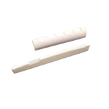 Guitars: Bone Acoustic Saddle Holder Display Nut Guitar Bridge and Strings End Rack