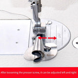 Arts & Crafts: Household Sewing Machine Attachment Spiral Flanger Towel Fabric Puller Tool