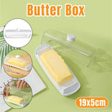 Food Storage: Butter Cheese Box Crisper Fruit Storage Container Multi Purpose Food Organizer