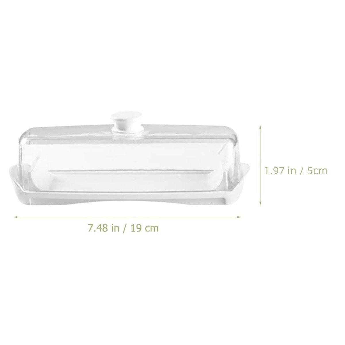 Food Storage: Butter Cheese Box Crisper Fruit Storage Container Multi Purpose Food Organizer