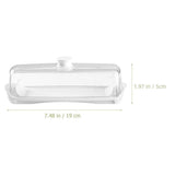 Food Storage: Butter Cheese Box Crisper Fruit Storage Container Multi Purpose Food Organizer