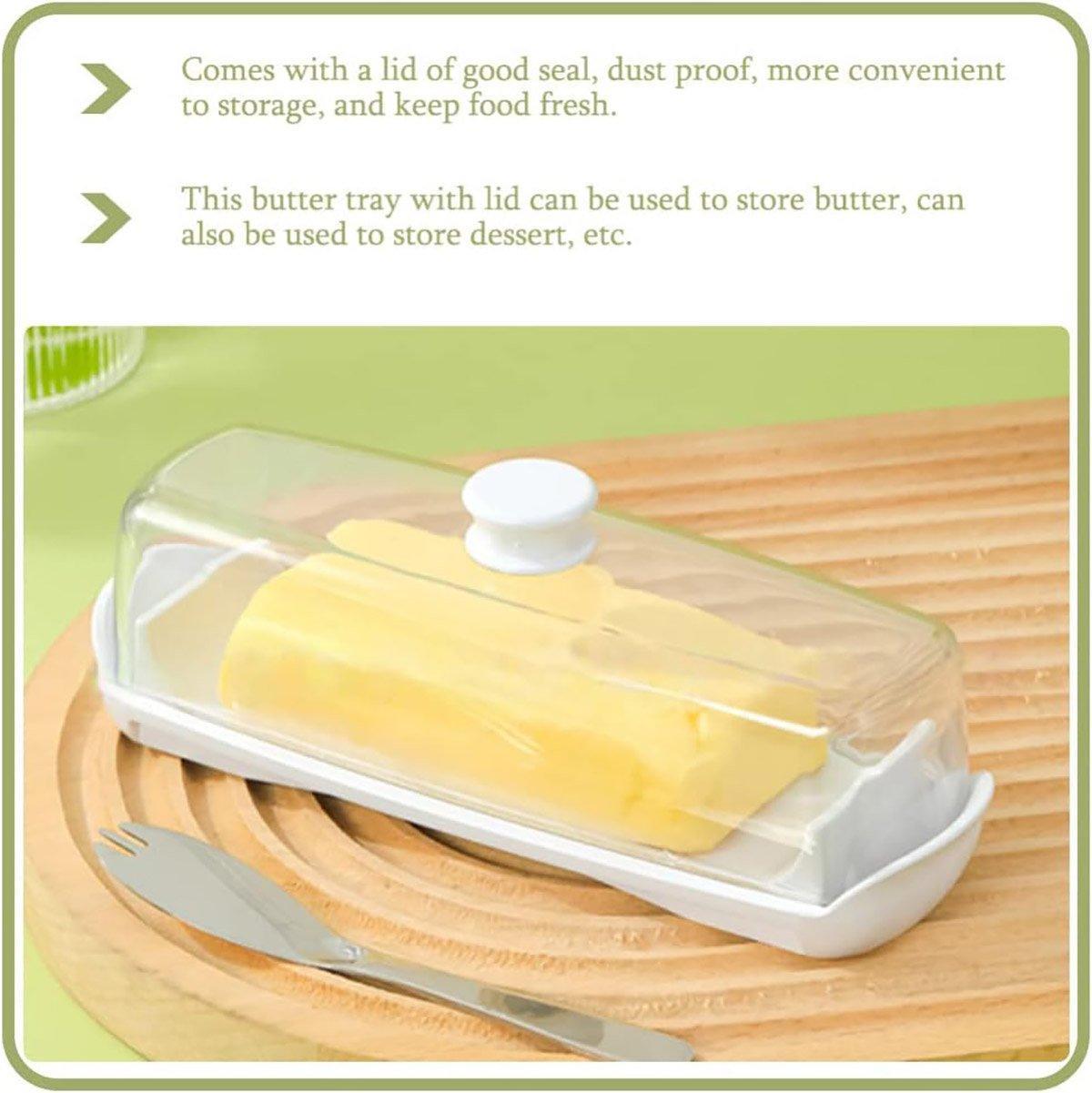 Food Storage: Butter Cheese Box Crisper Fruit Storage Container Multi Purpose Food Organizer