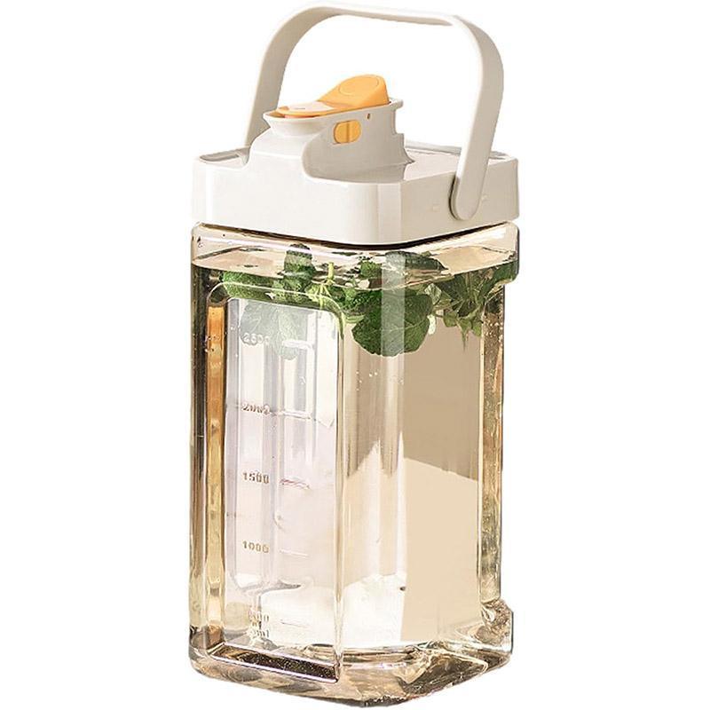 Novelty Gifts: Large Capacity 3.5L Cold Water Kettle Home Use Beverage Dispenser Jug Mug - Green