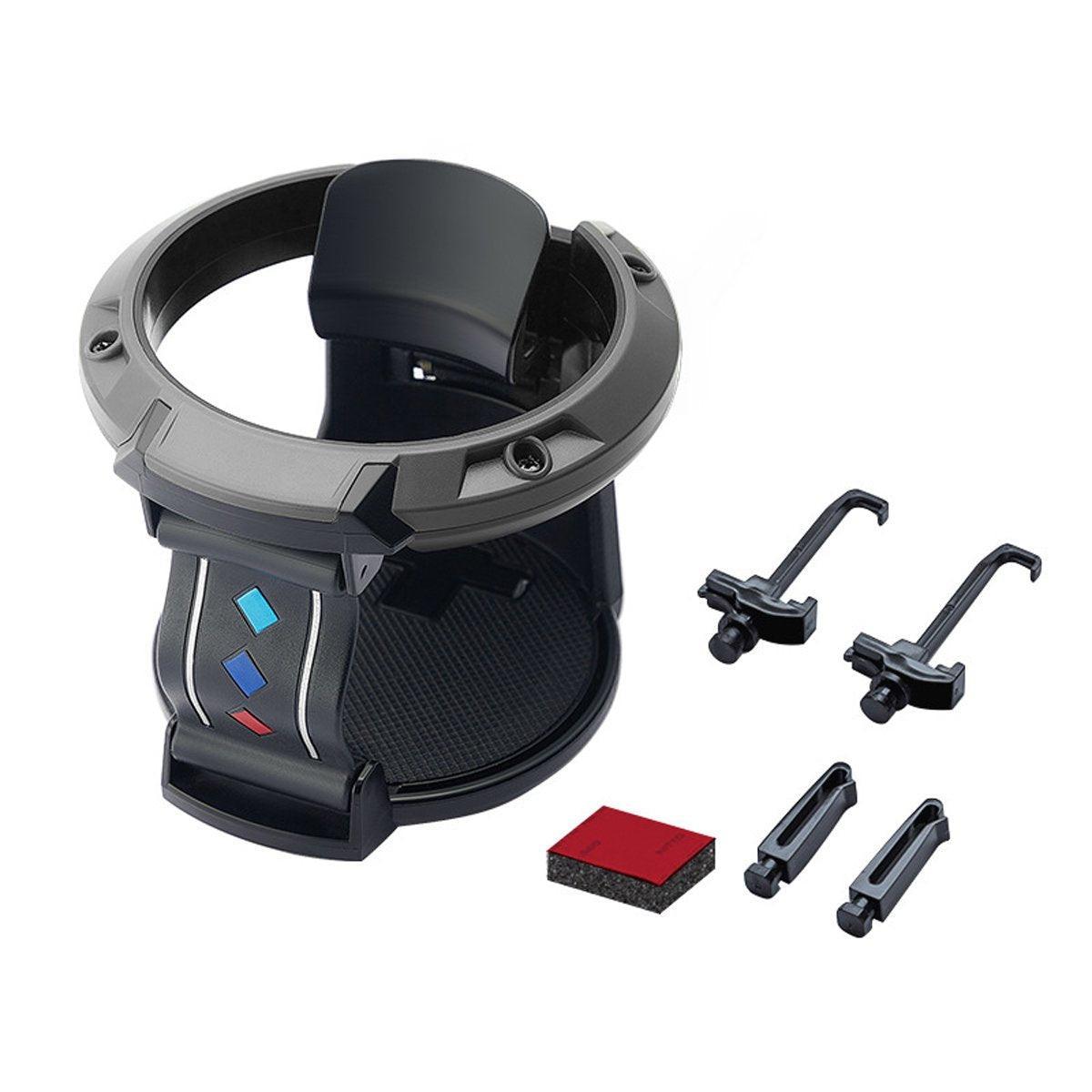 Automotive Decor: Universal Car Air Vent Cup Holder Beverage for Milk Tea Stand with Hook Bracket
