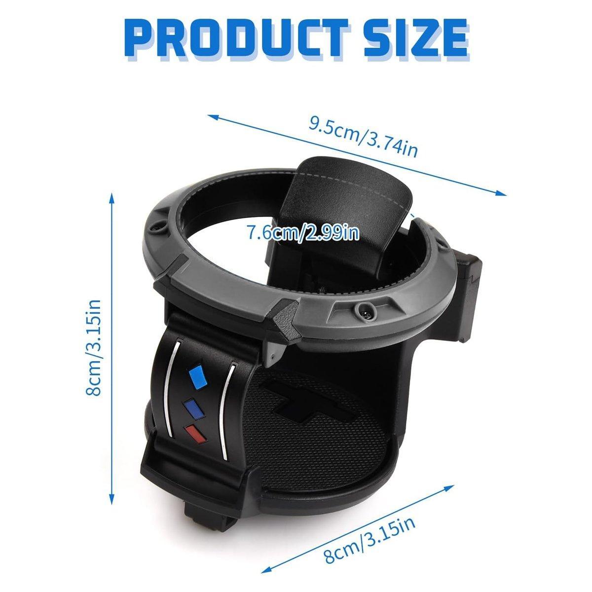 Automotive Decor: Universal Car Air Vent Cup Holder Beverage for Milk Tea Stand with Hook Bracket