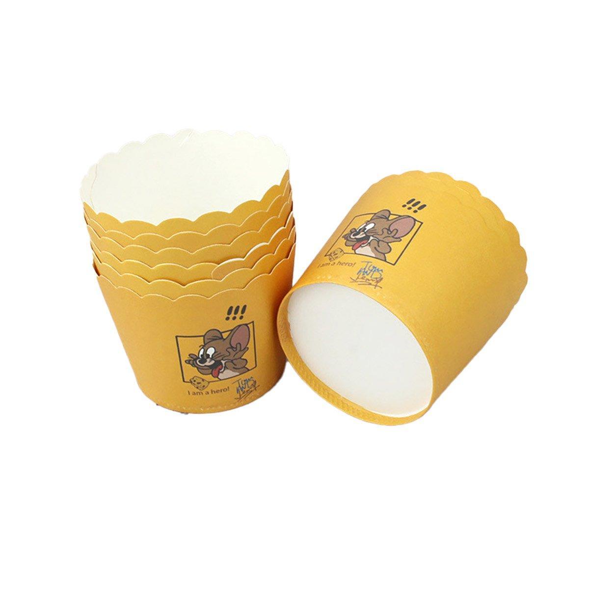 Postage Satchels & Boxes: 500pcs Colorful Cupcake Muffin Baking Cups Greaseproof Nonstick Paper Liners - Cupcake-500pcs-FTBD