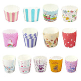 Postage Satchels & Boxes: 500pcs Colorful Cupcake Muffin Baking Cups Greaseproof Nonstick Paper Liners - Cupcake-500pcs-LSFTN