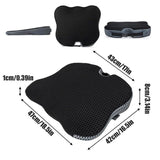 Cushions & Throws: Universal Memory Foam Seat Cushion for Car Office and Home Chair Use