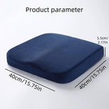 Insulation: Square Seat Cushion Office Car Chair Cushion Comfort Support for Long Sitting