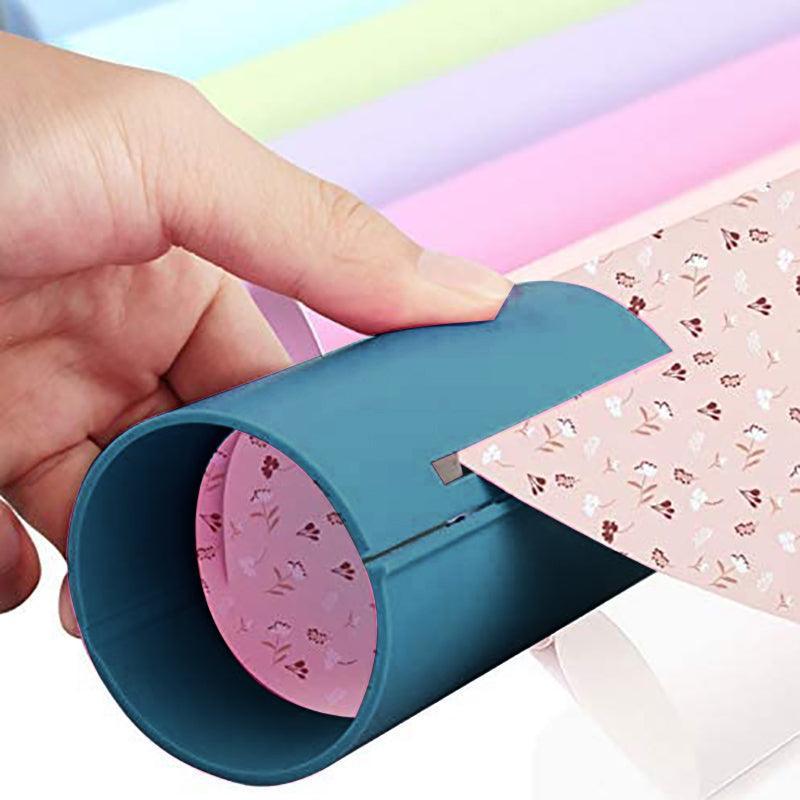 Arts & Crafts: 3PCS Sliding Wrapping Paper Cutter Christmas Gift Roll Cutting Tool