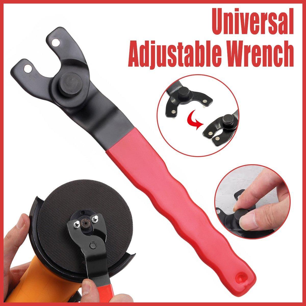 Hand Tools: Adjustable Pin Wrench Spanner 1040mm for Angle Grinder Rotary Tool Nut Removal