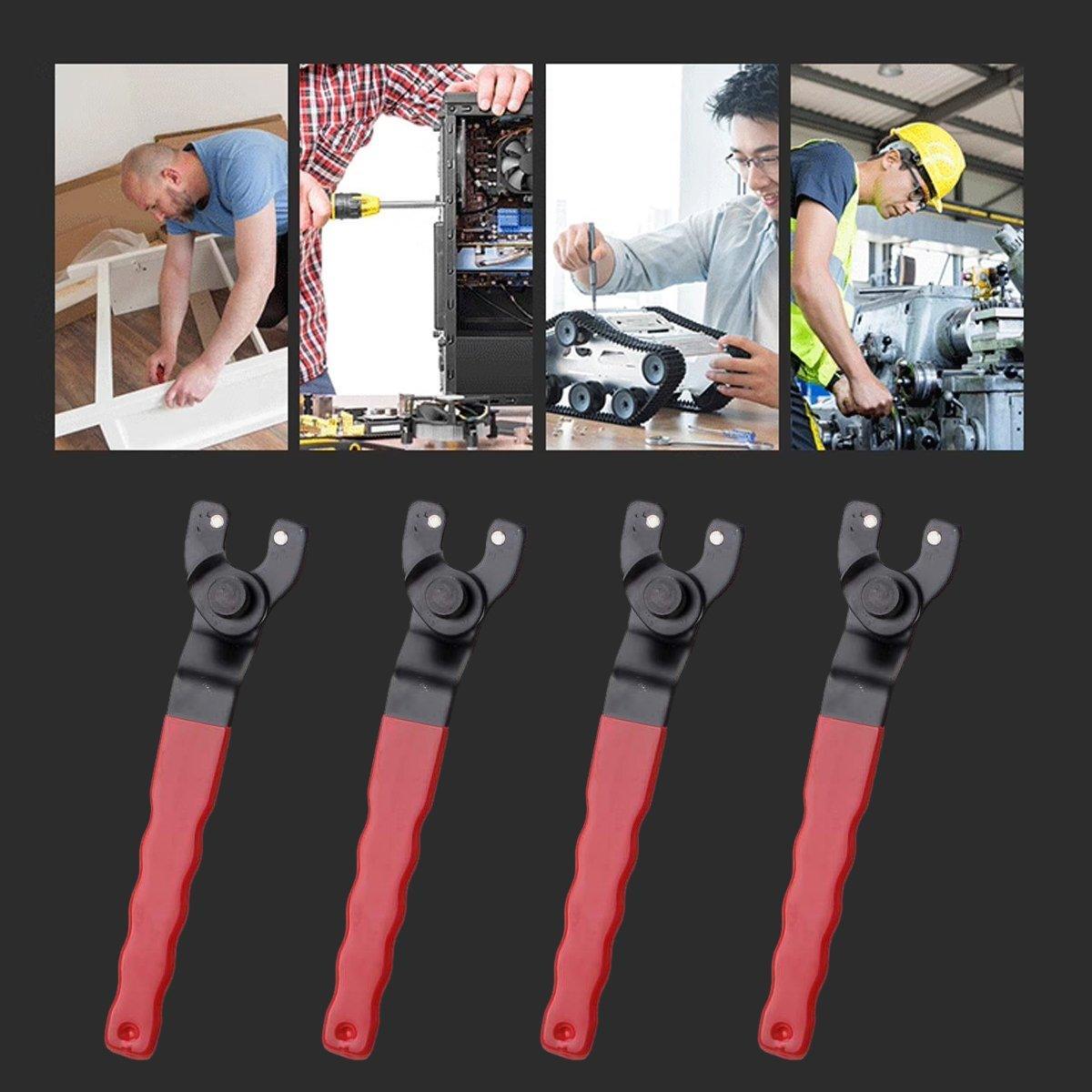 Hand Tools: Adjustable Pin Wrench Spanner 1040mm for Angle Grinder Rotary Tool Nut Removal