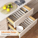 Toy Boxes: Portable Tableware Storage Box Telescopic Household Storage Tray Organizer