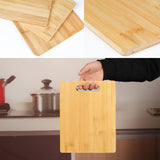Kitchen Utensils: Household Cutting Board Set 3PCS Square Wooden Kitchen Chopping Boards For Food