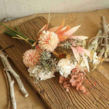 Artificial Flowers & Plants: Home Decor Fake Flower Bouquet Artificial Flowers Living Room Wedding Decoration