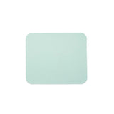 Mouse & Accessories: Leather Mouse Pad Gaming Waterproof Desk Mat 25 x 21cm Anti Slip - Dark Green