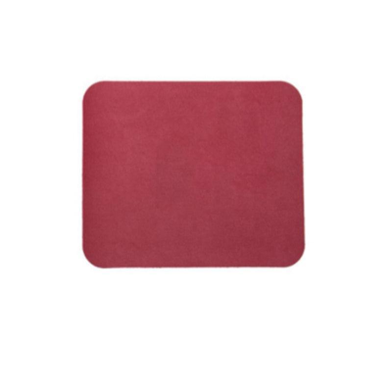 Mouse & Accessories: Leather Mouse Pad Gaming Waterproof Desk Mat 25 x 21cm Anti Slip - Dark Green