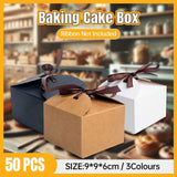 Postage Satchels & Boxes: Premium Bakery Boxes: Elegant & Durable Cake Packaging - Multi-Color Options - Kraft