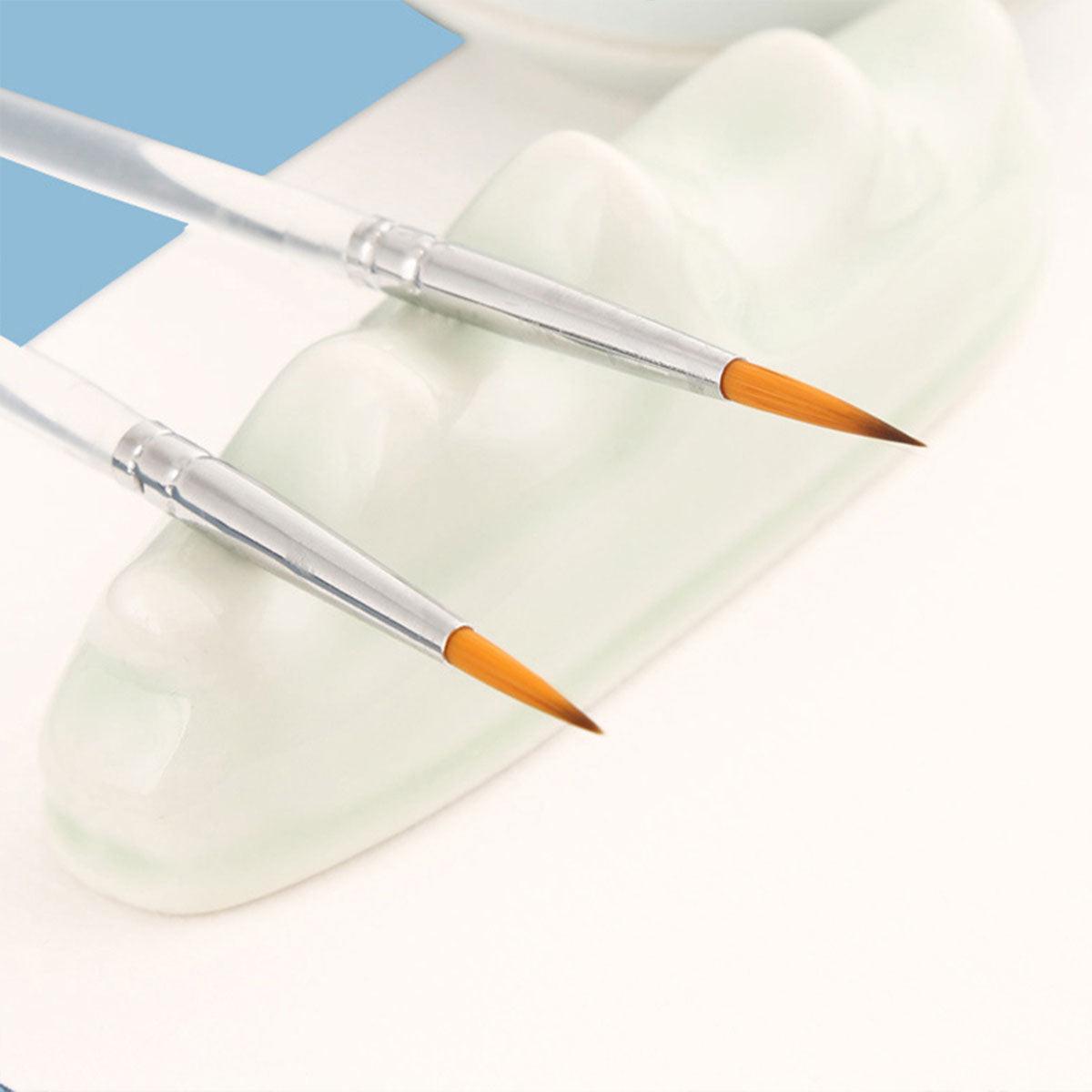 Arts & Crafts: 6X Extra Fine Detail Paint Brushes Art Miniatures Model Maker