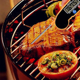 BBQ Tools: Foldable Digital Thermometer Probe Temperature Kitchen Cooking Food Bbq Meat Jam - Black