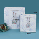 Gift Bags: 25x Creative Cartoon Animal Gift Bags Cute Birthday Party Favors Tote Paper Bags - Dinosaur-Paradise-25pcs-M