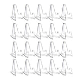 20Pcs Acrylic Clear Stand For Trading Card Psa Pokemon Card Holders Small Stand