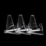 20Pcs Acrylic Clear Stand For Trading Card Psa Pokemon Card Holders Small Stand