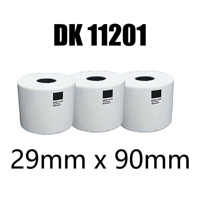 Power & Electrical Supplies: 8 Rolls Compatible Brother Dk11201 400 Address Labels 29X90Mm Ql570 Ql700 Ql1050