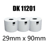 Power & Electrical Supplies: 8 Rolls Compatible Brother Dk11201 400 Address Labels 29X90Mm Ql570 Ql700 Ql1050