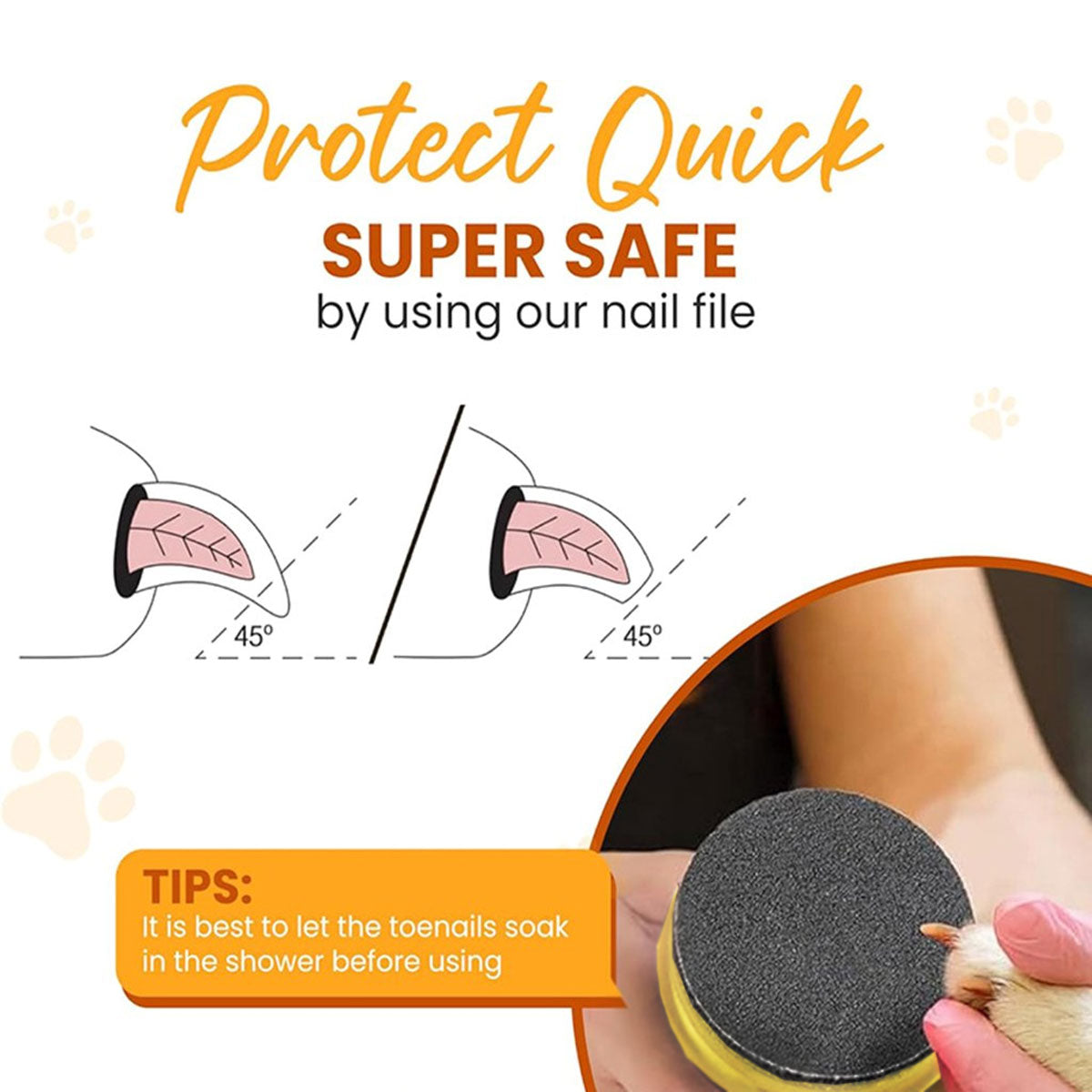 Pet Grooming Supplies: Wooden Dog Nail Sharpening Board Round Pet Grooming Tool Nail Repair Training