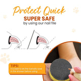Pet Grooming Supplies: Wooden Dog Nail Sharpening Board Round Pet Grooming Tool Nail Repair Training