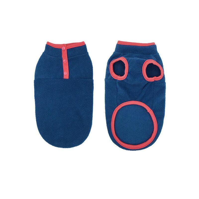 Dog Apparel: M Pet Dog Puppy Winter Warm Fleece Jumper Vest Coat Jacket Apparel Clothes Outdoor - Pink